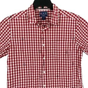 Charleston Threads Shirt Mens M Preppy Office Casual Modern‎ Classic Fit Coastal